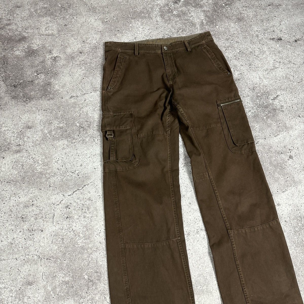 Strellson Vintage 90s Strellson Rusty Cargo Pants Hype Travis OG y2k Size US 32 / EU 48 - 11 Thumbnail