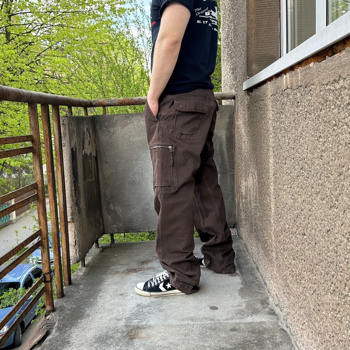 Strellson Vintage 90s Strellson Rusty Cargo Pants Hype Travis OG y2k Size US 32 / EU 48 - 3 Thumbnail