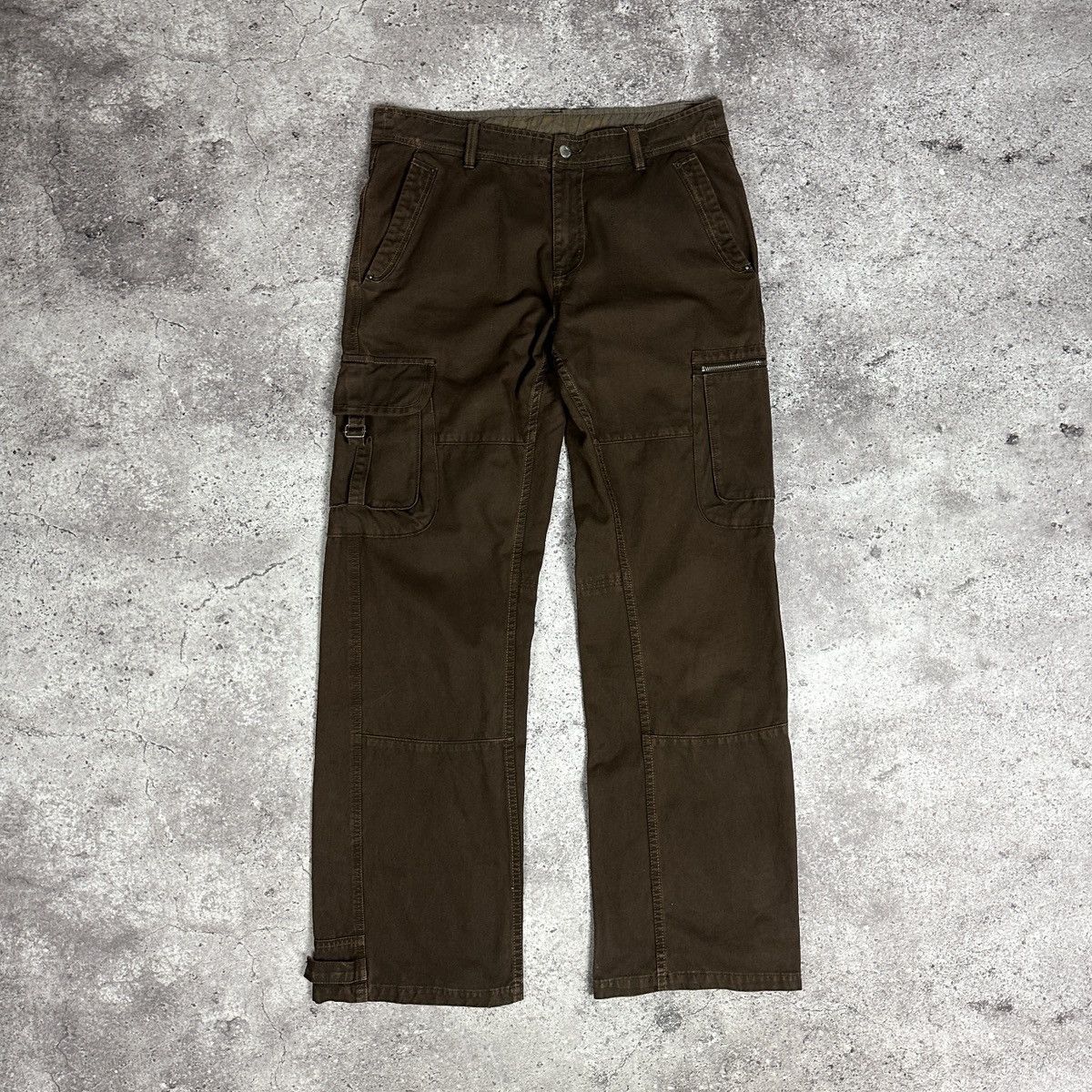 Strellson Vintage 90s Strellson Rusty Cargo Pants Hype Travis OG y2k Size US 32 / EU 48 - 4 Thumbnail