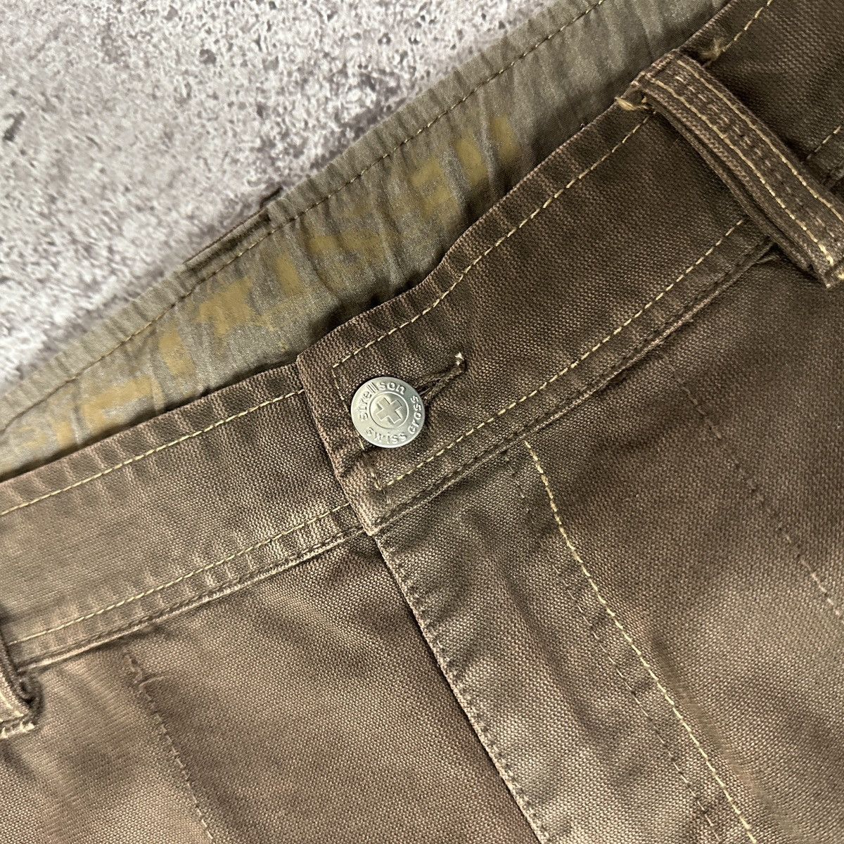 Strellson Vintage 90s Strellson Rusty Cargo Pants Hype Travis OG y2k Size US 32 / EU 48 - 12 Thumbnail