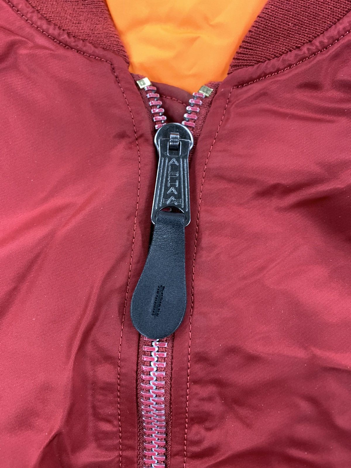 Alpha Industries Vintage Alpha Reversible Zip Up Bomber Jacket Size US M / EU 48-50 / 2 - 2 Thumbnail
