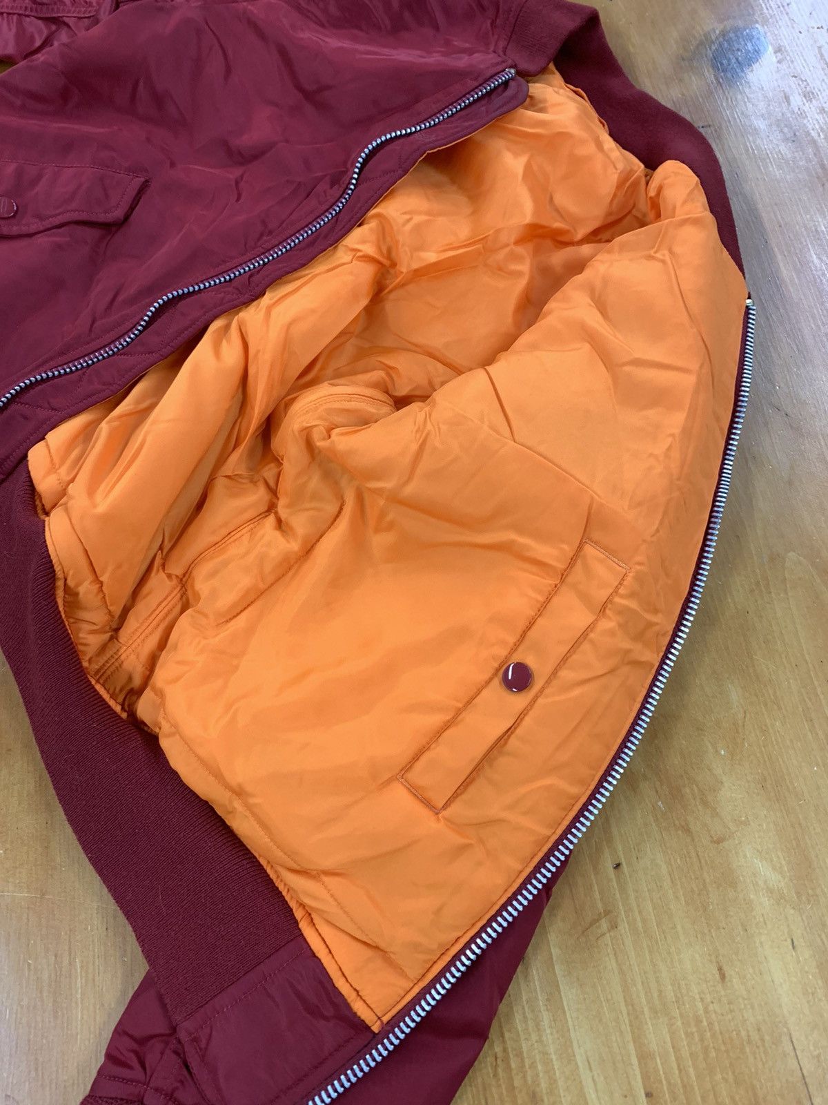 Alpha Industries Vintage Alpha Reversible Zip Up Bomber Jacket Size US M / EU 48-50 / 2 - 4 Thumbnail