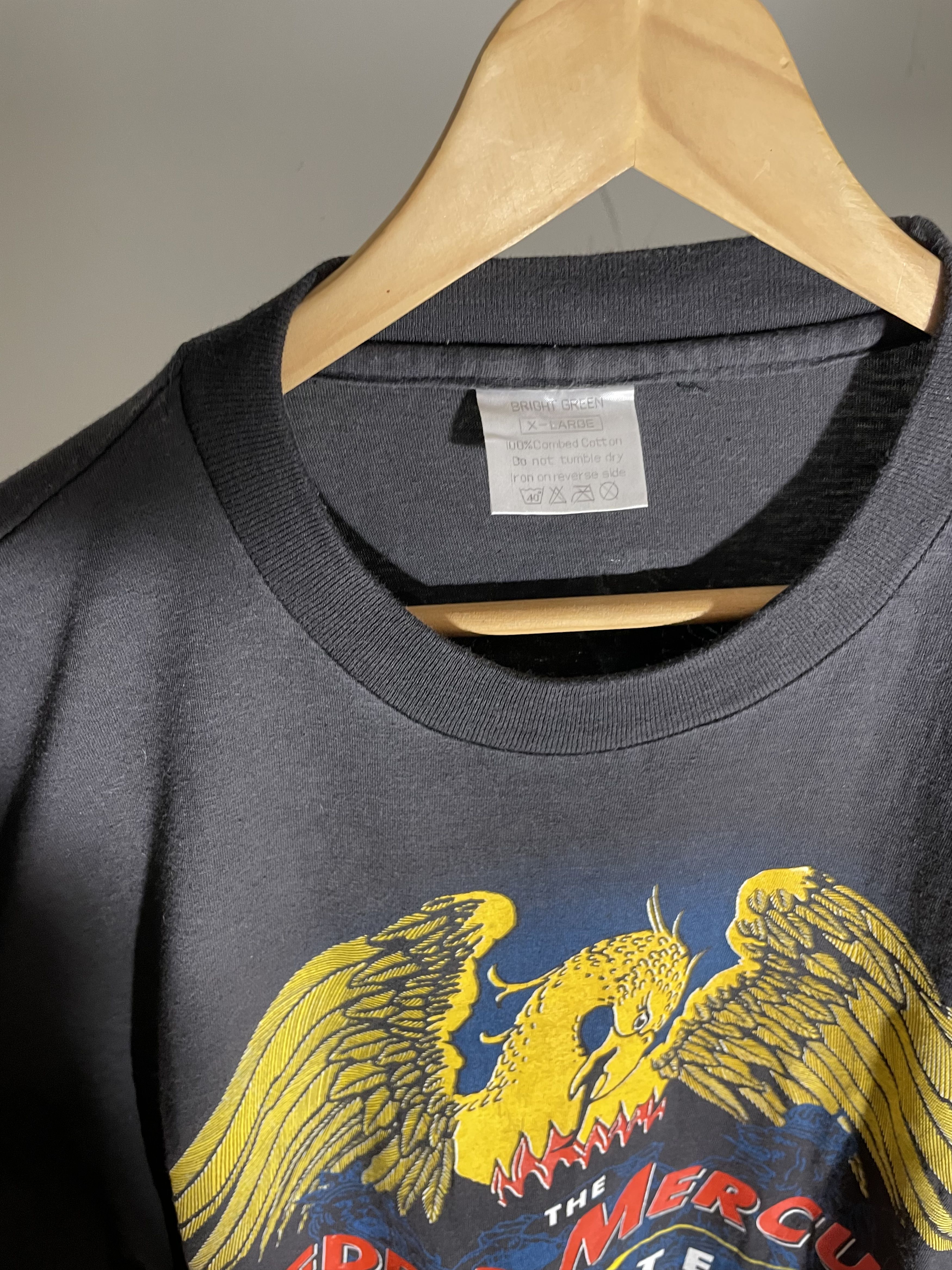 Band Tees Vintage Freddie Mercury Queen 1992 Tribute Uk Concert tee Size US XL / EU 56 / 4 - 2 Thumbnail