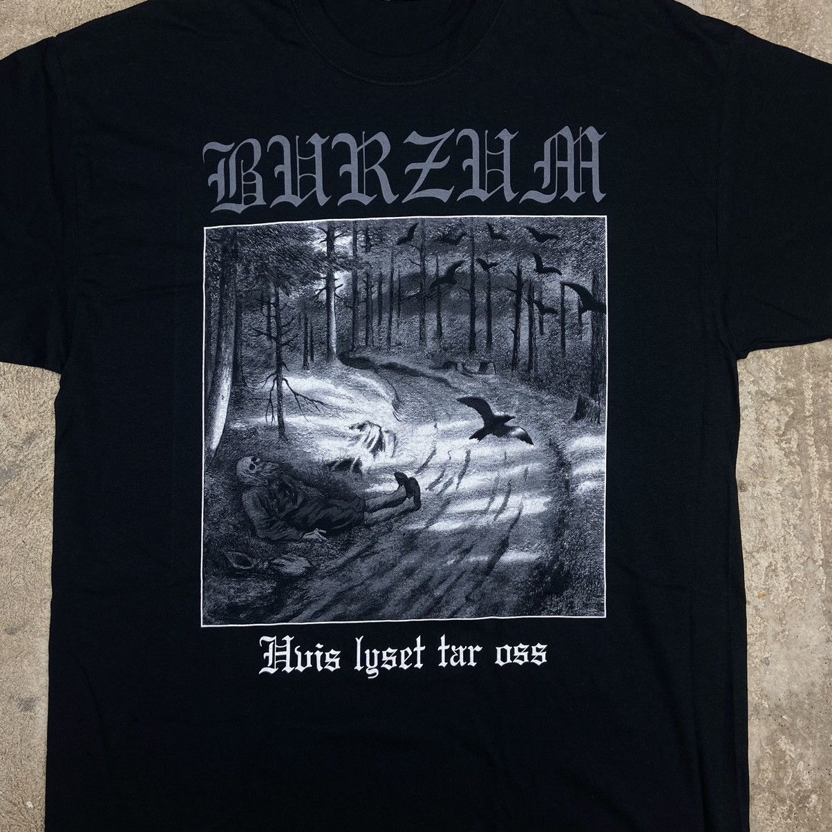 Band Tees BURZUM HVIS LYSET TAR OSS VINTAGE RARE TEE - LOT № 81 Size US XL / EU 56 / 4 - 2 Thumbnail