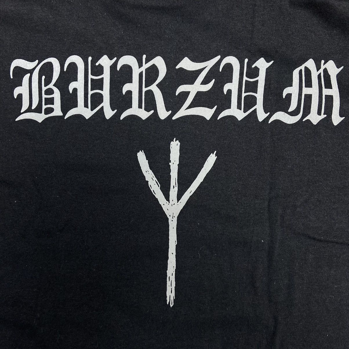 Band Tees BURZUM HVIS LYSET TAR OSS VINTAGE RARE TEE - LOT № 81 Size US XL / EU 56 / 4 - 5 Thumbnail
