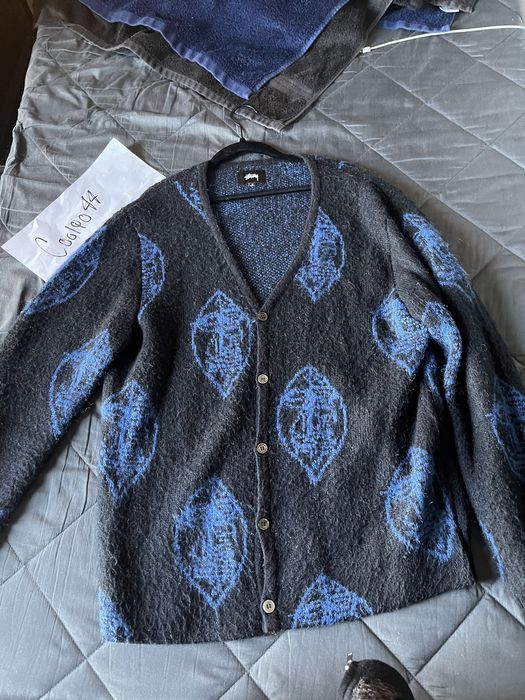 Stussy Stussy Mask Cardigan | Grailed