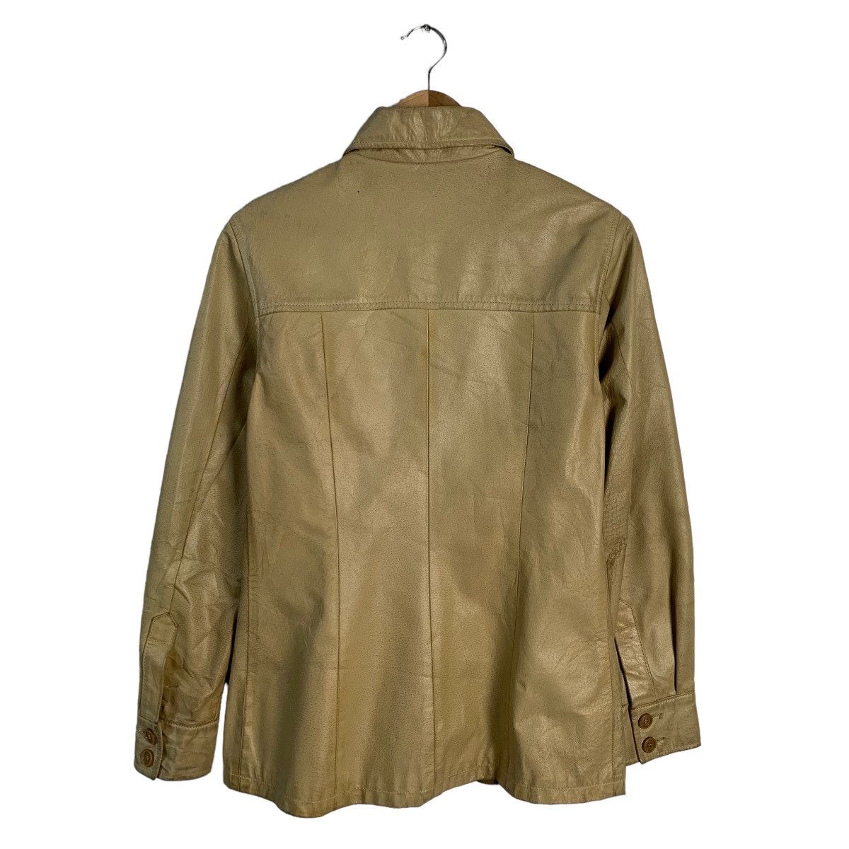 Other Marcello Pampaloni Leather Jacket Size S / US 4 / IT 40 - 8 Thumbnail