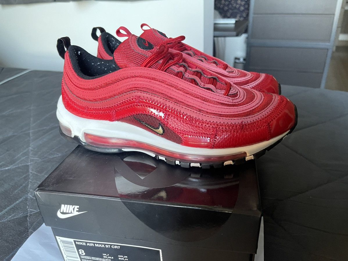 Air max 97 cr7 clearance red