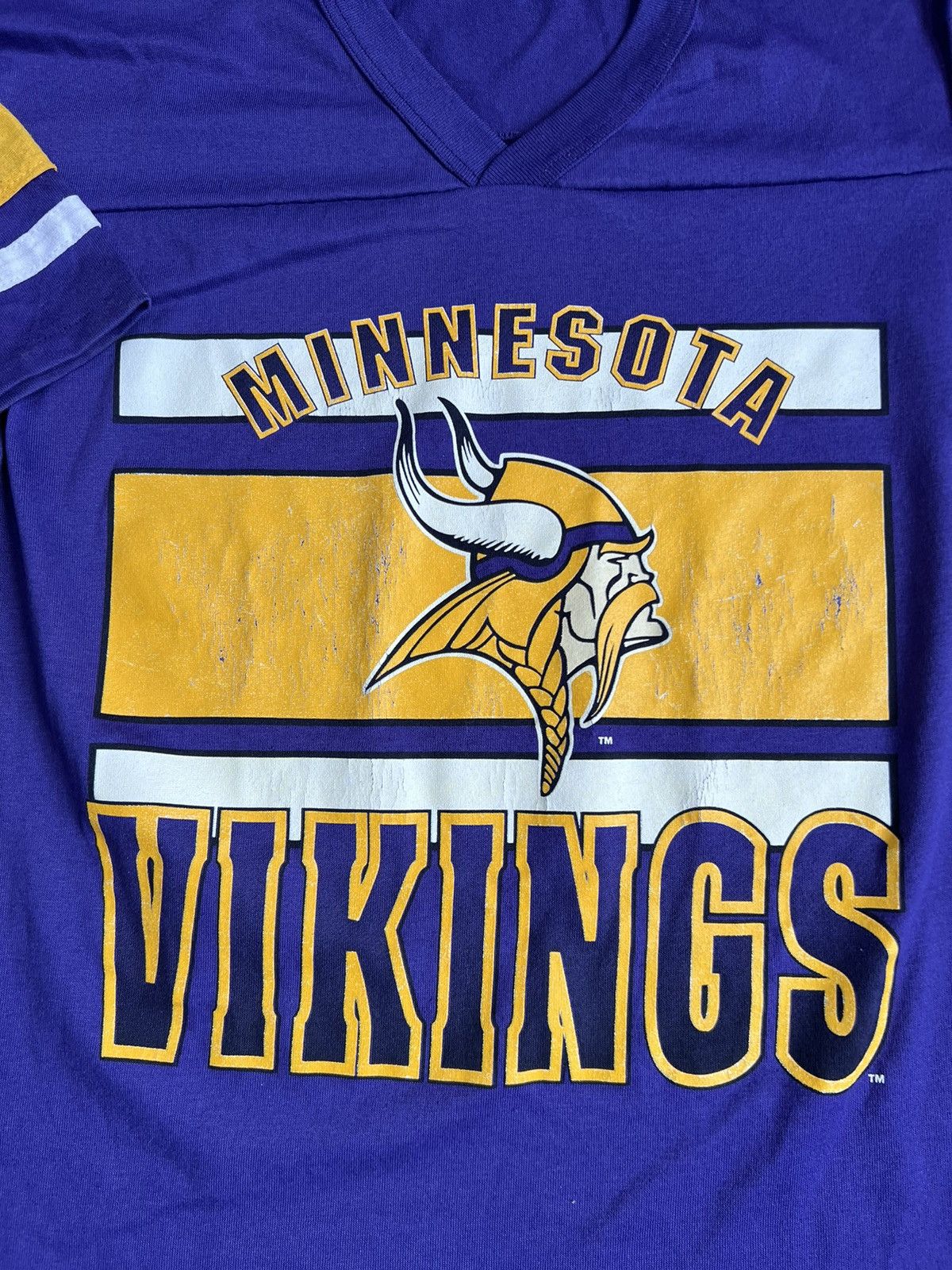 Vintage Vintage Minnesota Vikings Shirt Size US L / EU 52-54 / 3 - 4 Thumbnail