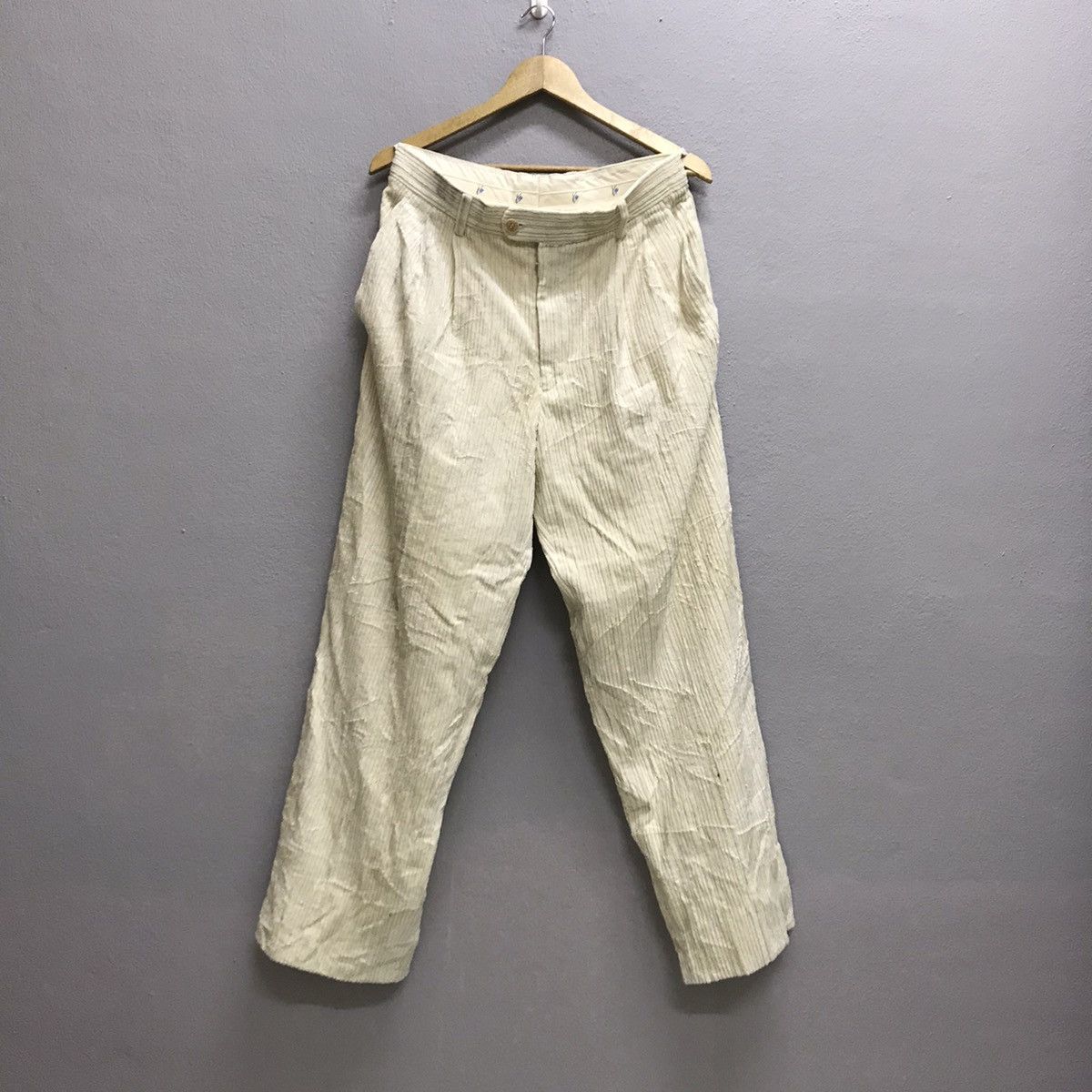 Kenzo Vintage Kenzo Homme Coduroy Golf pants Size US 31 - 3 Thumbnail