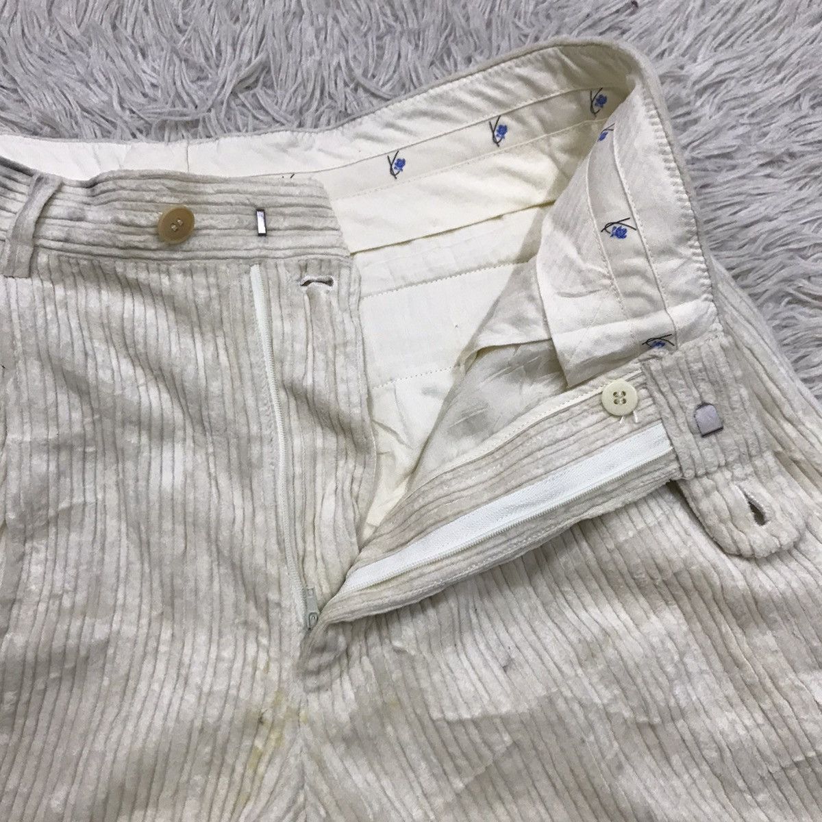 Kenzo Vintage Kenzo Homme Coduroy Golf pants Size US 31 - 8 Thumbnail