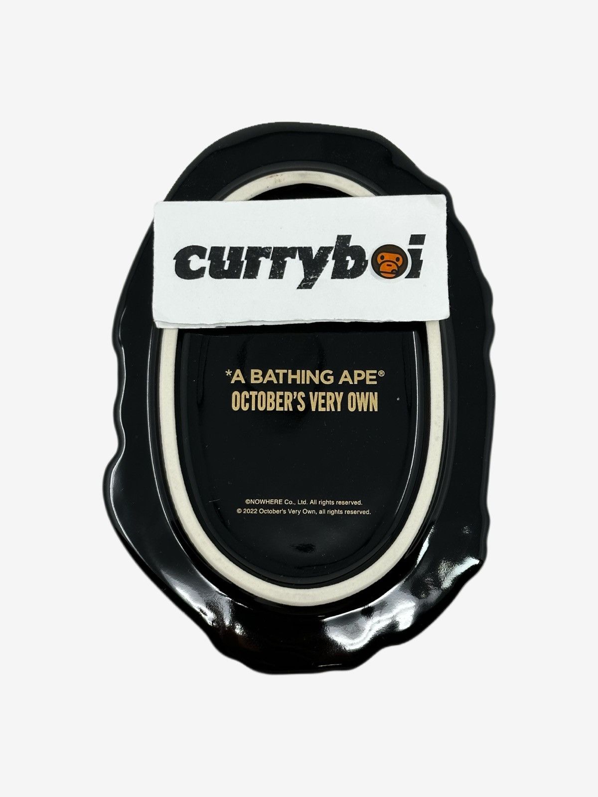 Bape × October's Very Own BAPE x OVO Ape Head Cigar Ashtray Black Gold Size ONE SIZE - 7 Thumbnail