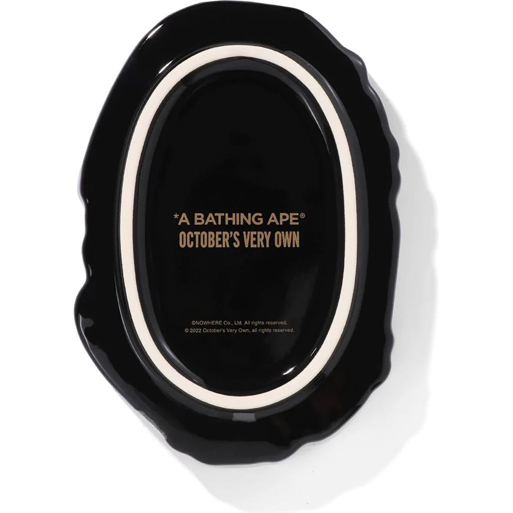 Bape × October's Very Own BAPE x OVO Ape Head Cigar Ashtray Black Gold Size ONE SIZE - 3 Thumbnail