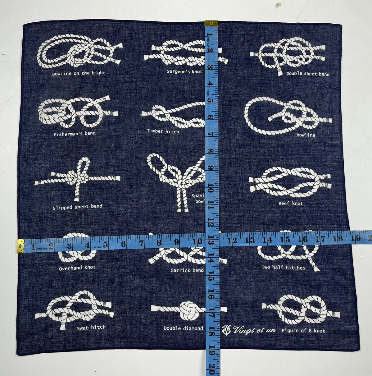 rope knot bandana handkerchief neckerchief scarf