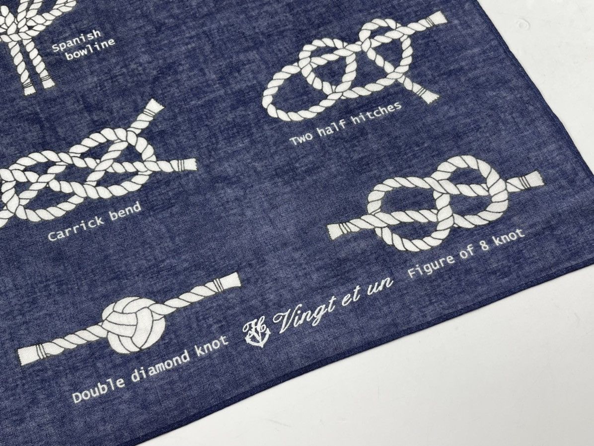 rope knot bandana handkerchief neckerchief scarf