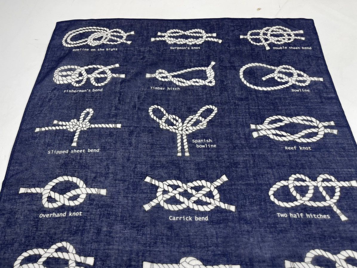 rope knot bandana handkerchief neckerchief scarf