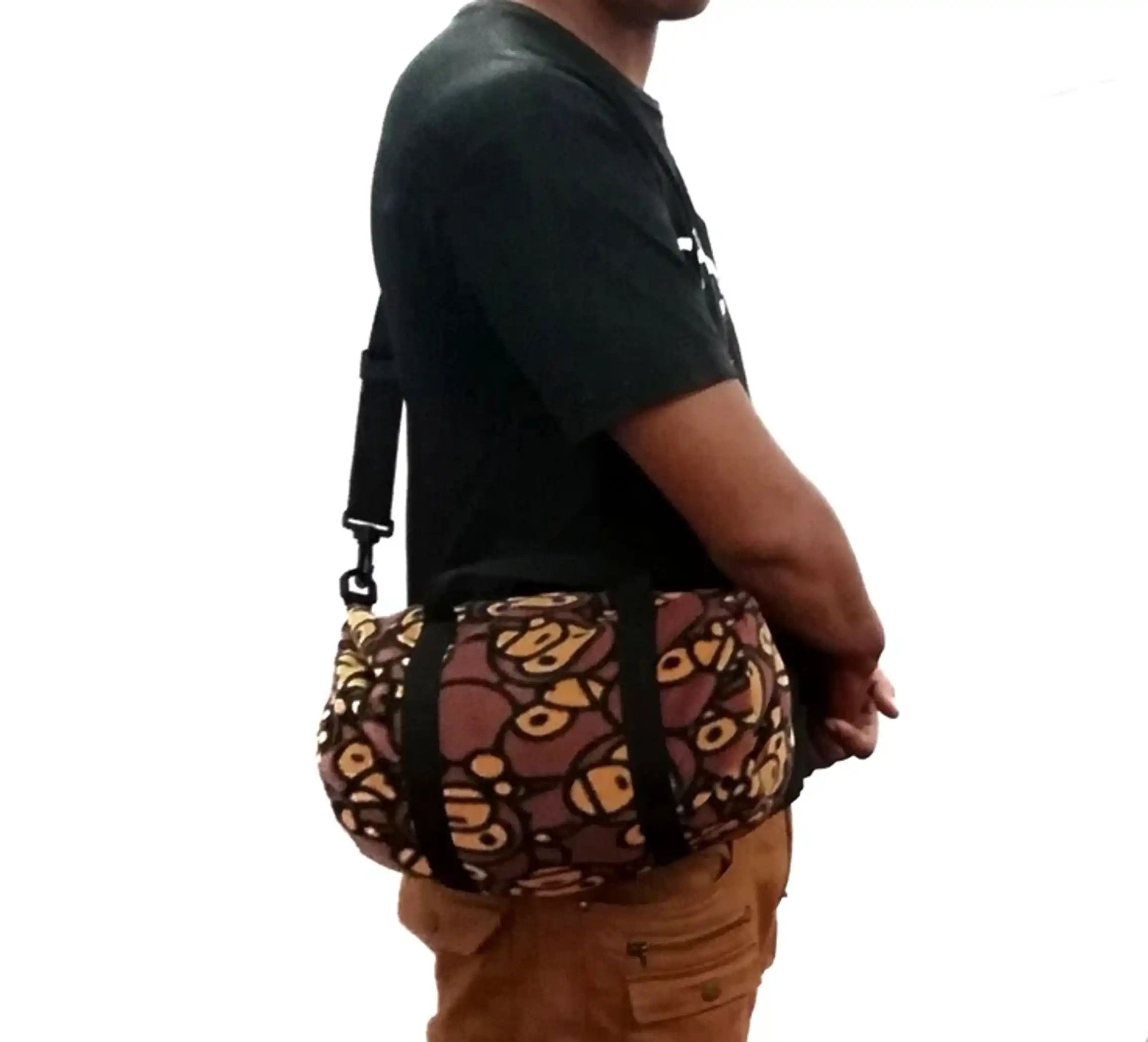 Bape Baby Milo Duffle Mini Shoulder Bag Plush Fleece