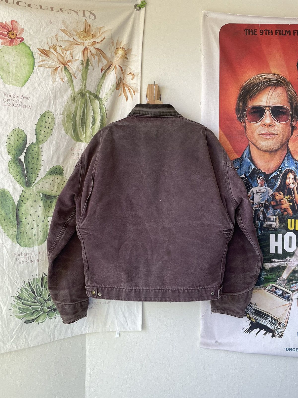 Carhartt × Vintage Carhartt Detroit Jacket J43 BRG Burgundy Carhartt × Vintage Carhartt Detroit Jacket J43 BRG Burgundy