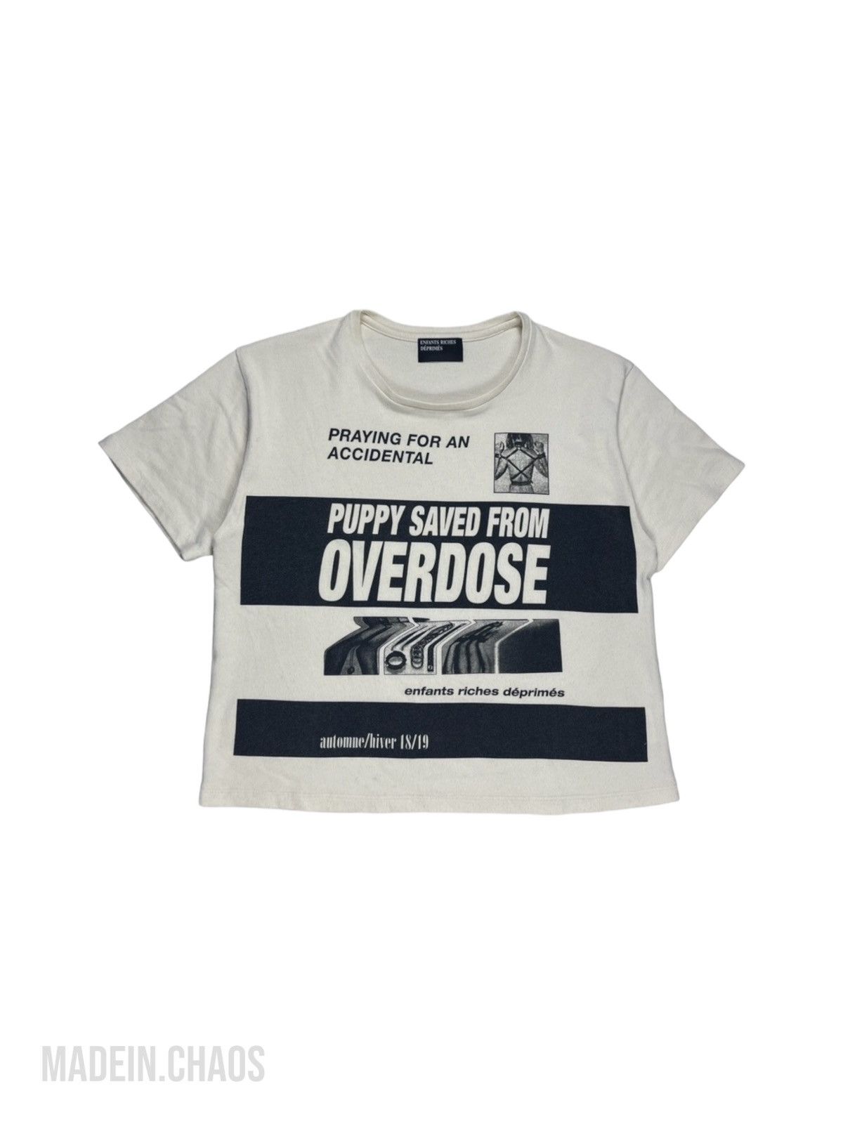 ERD - AW18-19 « Puppy Saved From Overdose » T-shirt