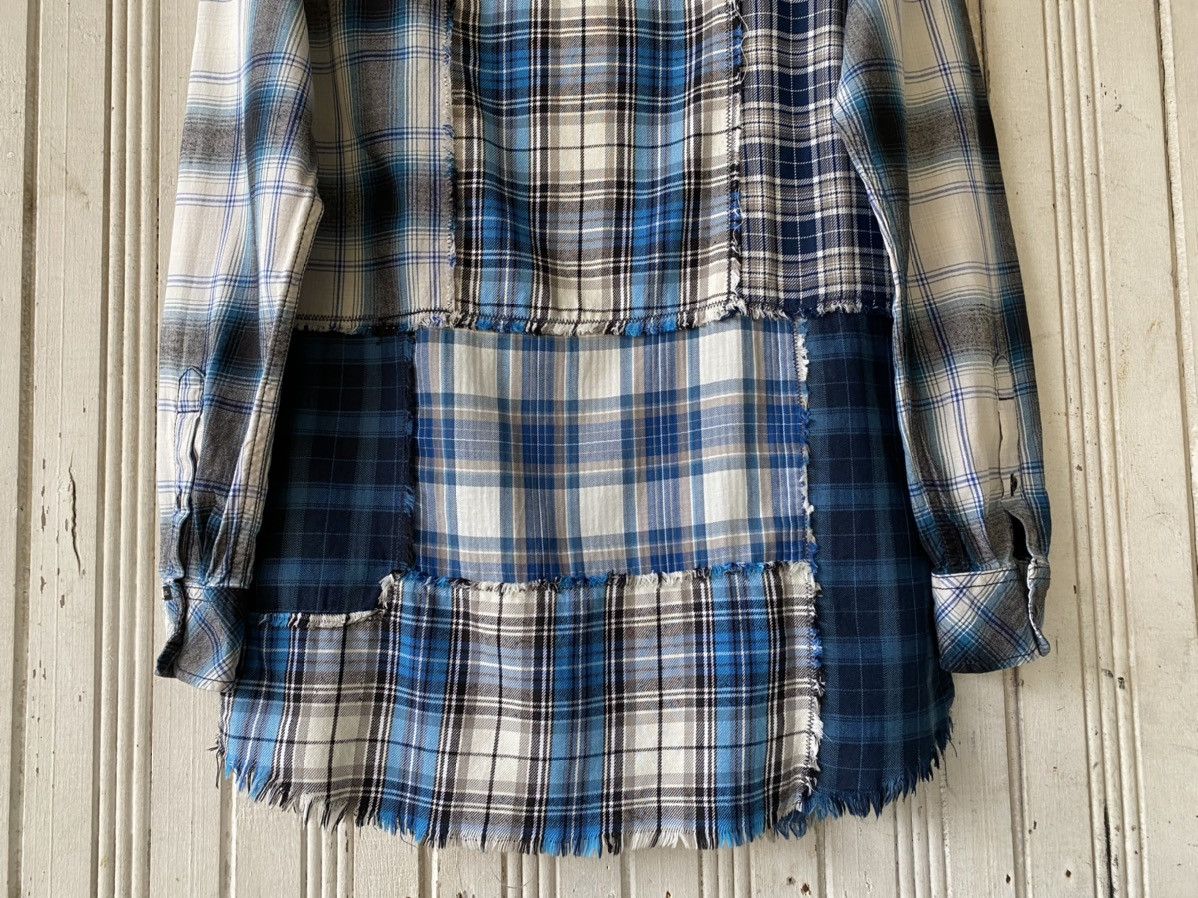 Diesel Vintage Diesel Patchwork Button Ups Shirt Size S / US 4 / IT 40 - 6 Thumbnail