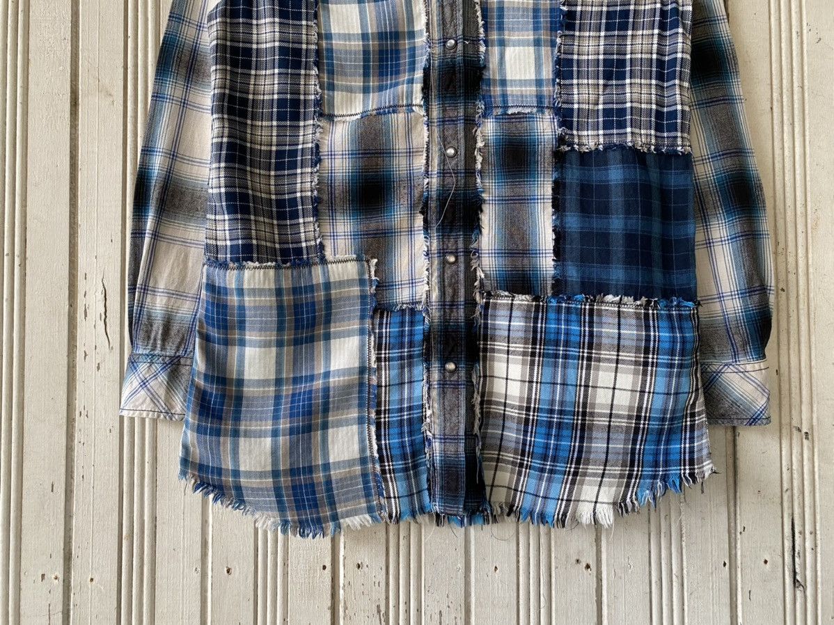 Diesel Vintage Diesel Patchwork Button Ups Shirt Size S / US 4 / IT 40 - 4 Thumbnail