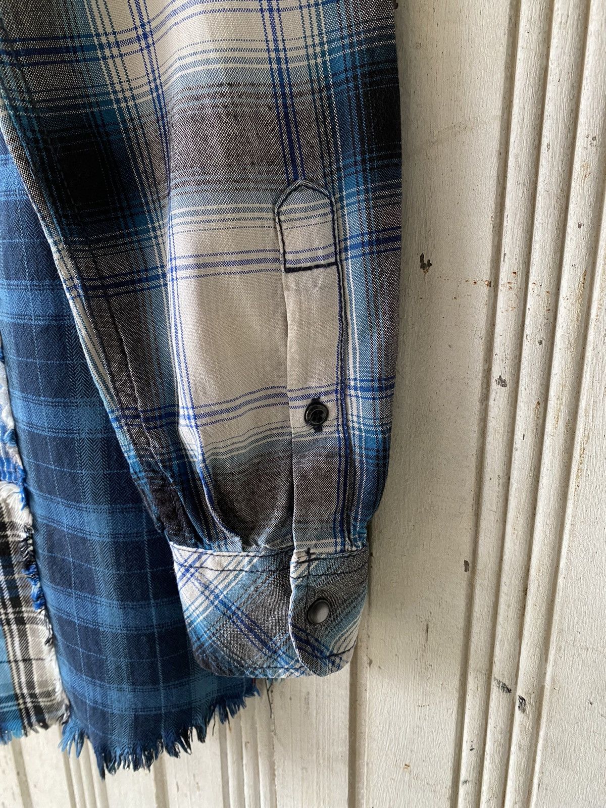 Diesel Vintage Diesel Patchwork Button Ups Shirt Size S / US 4 / IT 40 - 11 Thumbnail