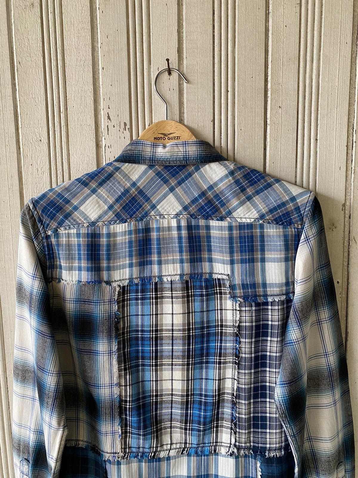 Diesel Vintage Diesel Patchwork Button Ups Shirt Size S / US 4 / IT 40 - 5 Thumbnail