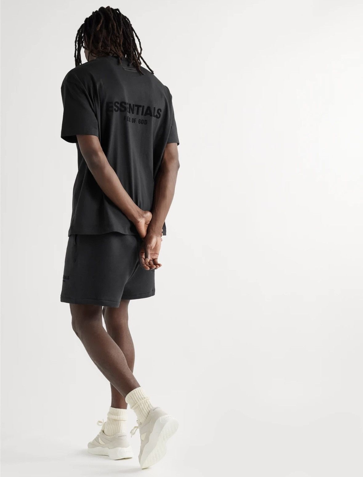 Essentials × Fear of God × Streetwear Fear of god essentials black ...