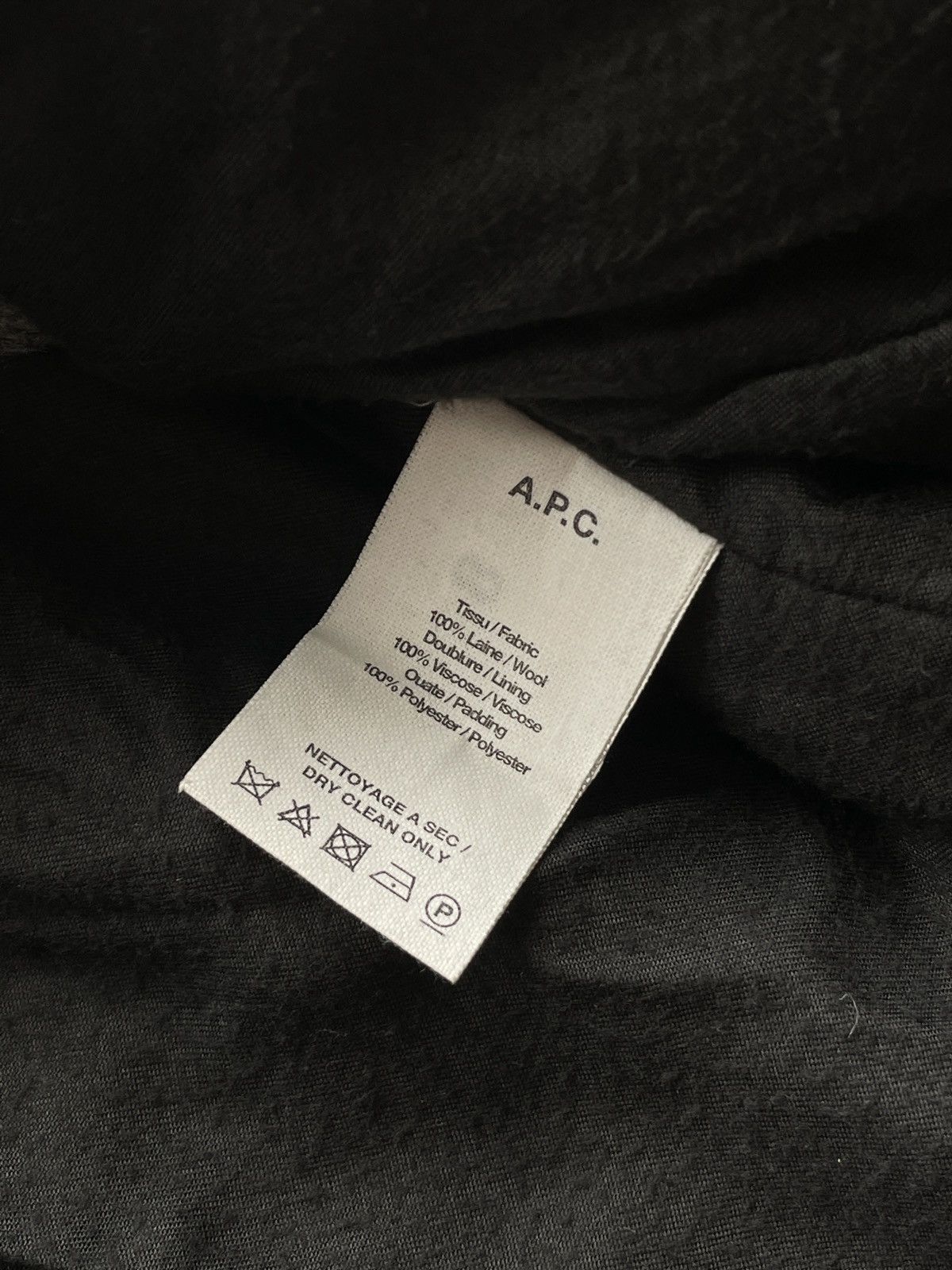 A.P.C. A.P.C. Double Breasted Wool Coat Size US XS / EU 42 / 0 - 3 Thumbnail