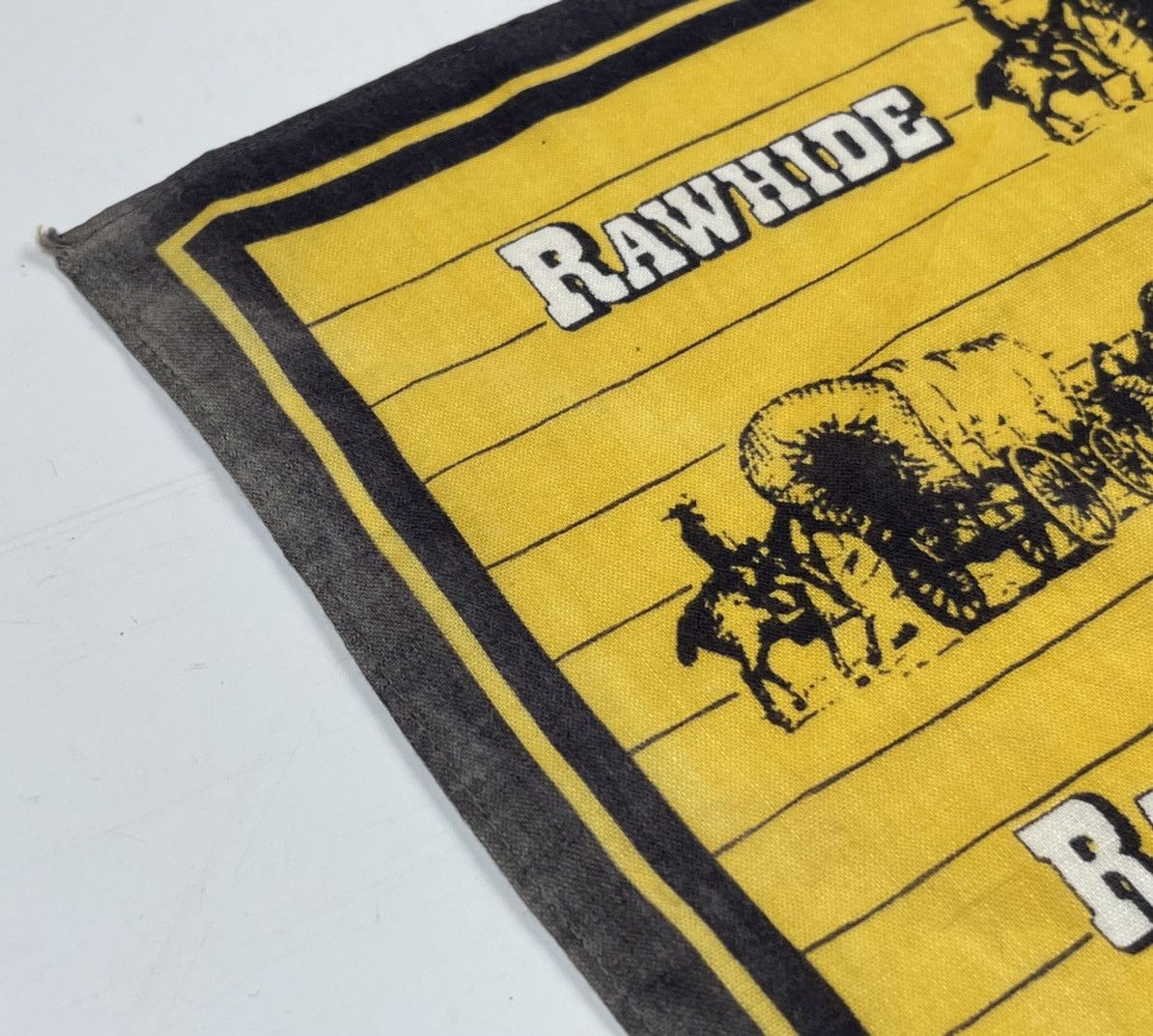 rawhide bandana handkerchief neckerchief scarf