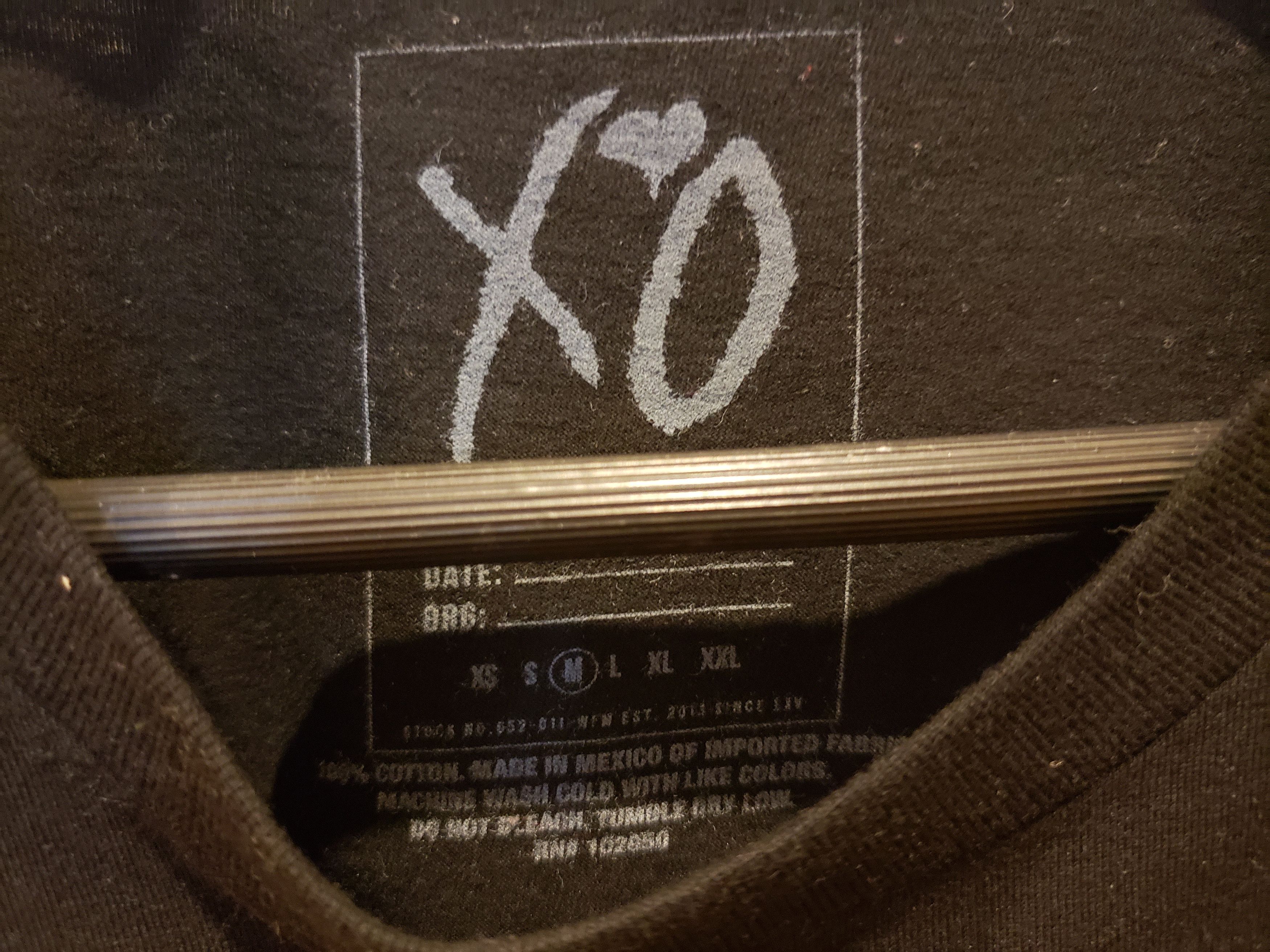 The Weeknd The Weeknd X'O Logo T-Shirt Size US M / EU 48-50 / 2 - 7 Thumbnail