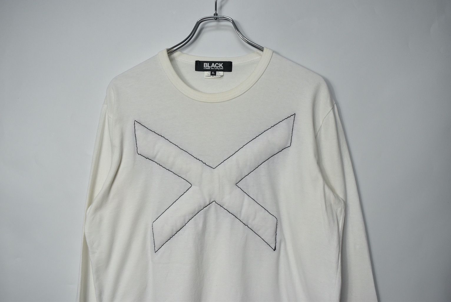Comme des Garcons Comme des Garcons Black X Longsleeve Size US L / EU 52-54 / 3 - 7 Thumbnail