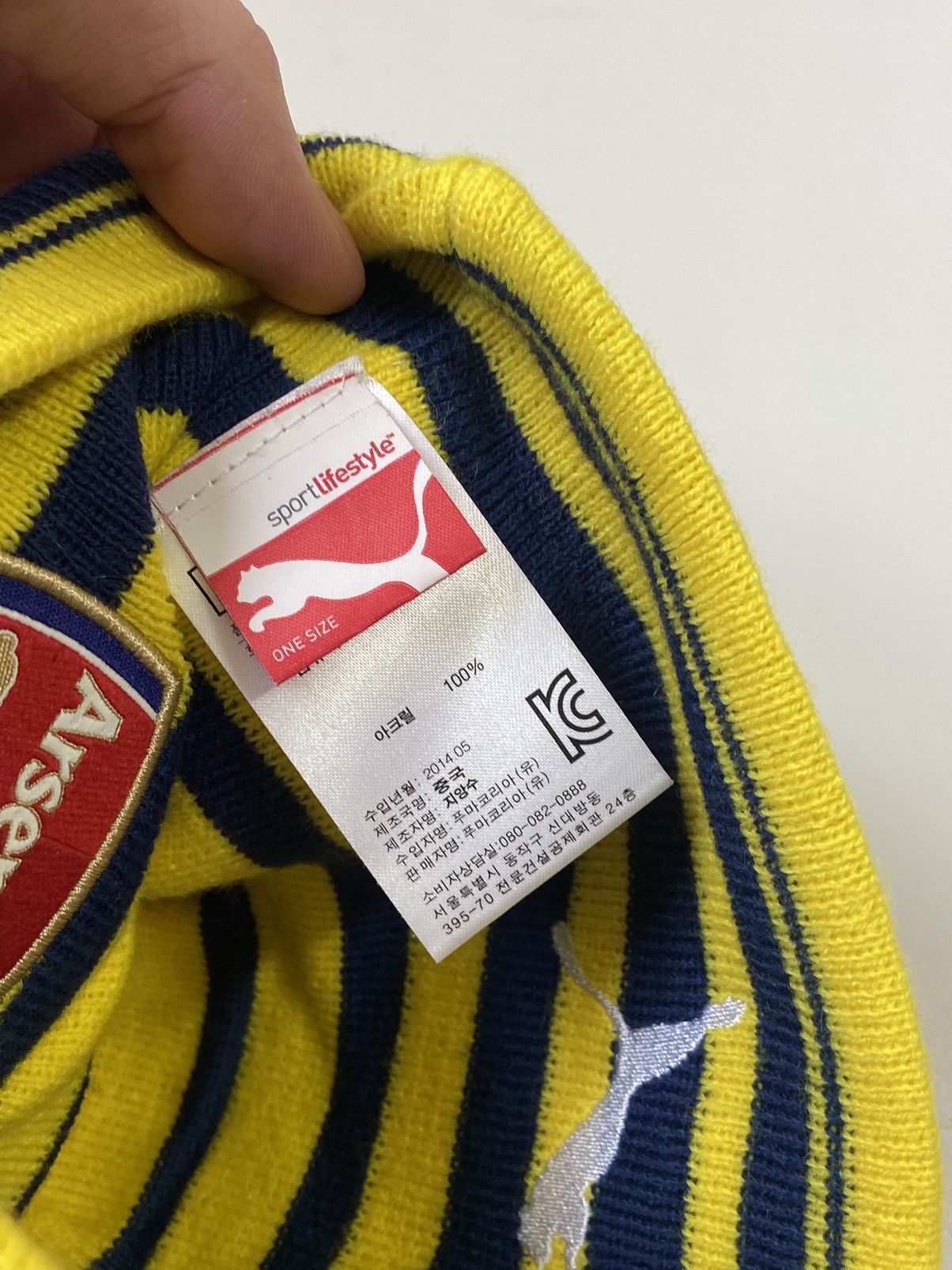Puma Puma Arsenal Vintage Hat Size ONE SIZE - 7 Thumbnail
