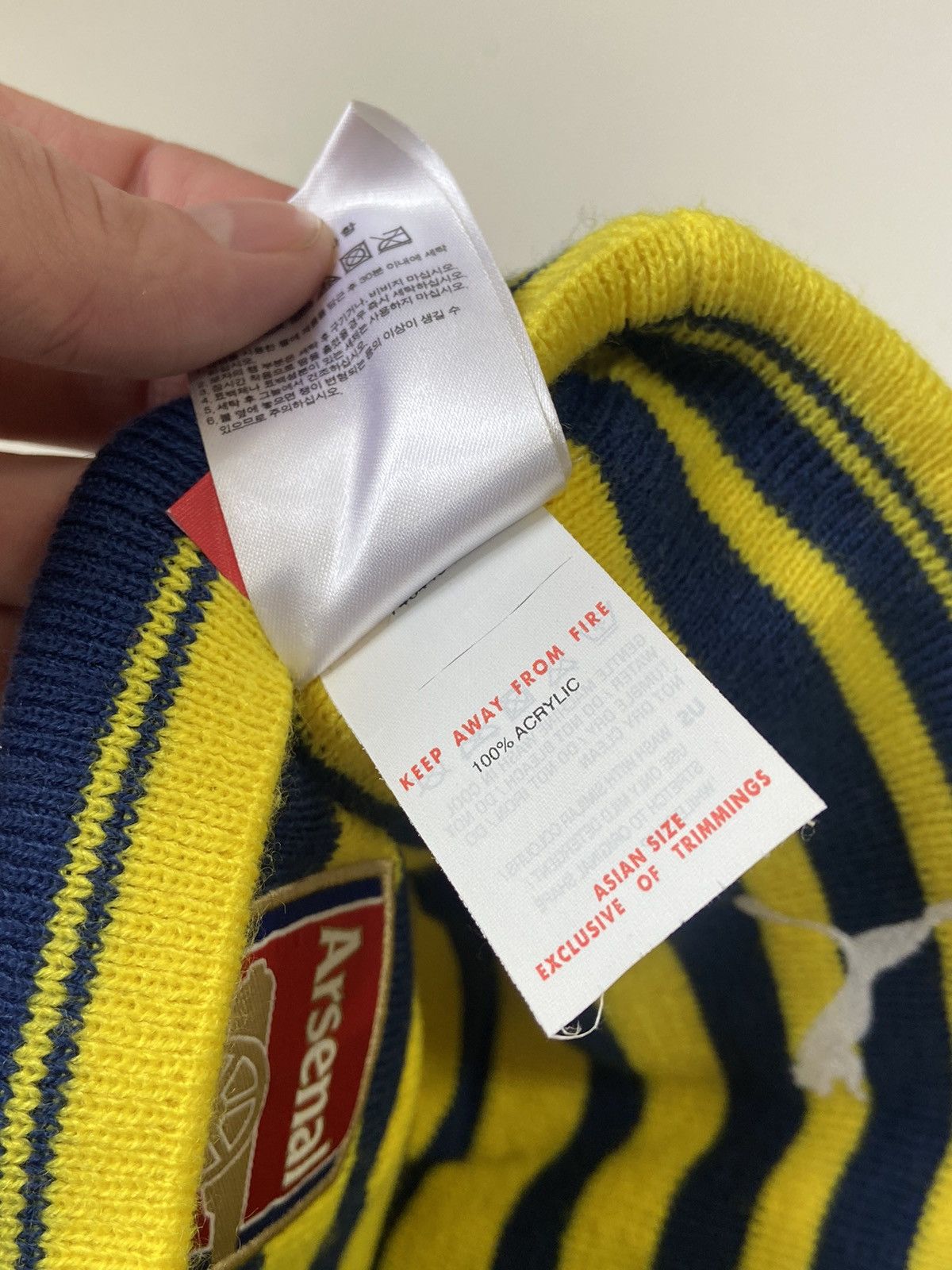 Puma Puma Arsenal Vintage Hat Size ONE SIZE - 9 Thumbnail