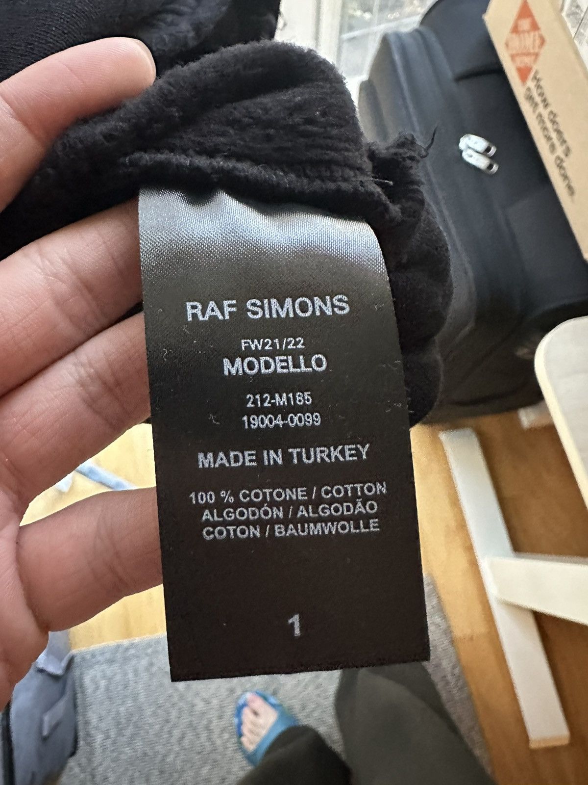 Raf Simons raf simons 21 oversize scarf hoodie Size US M / EU 48-50 / 2 - 3 Thumbnail