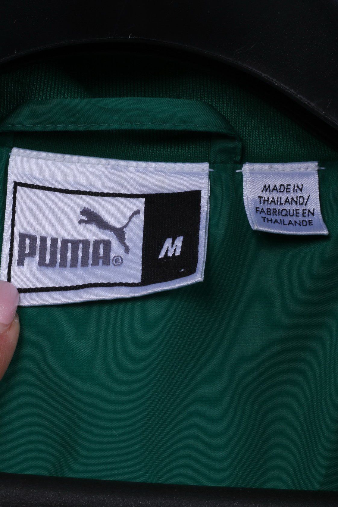 Puma Puma Men M Jacket Green Camerounaise De Football 0274 Size US M / EU 48-50 / 2 - 6 Thumbnail