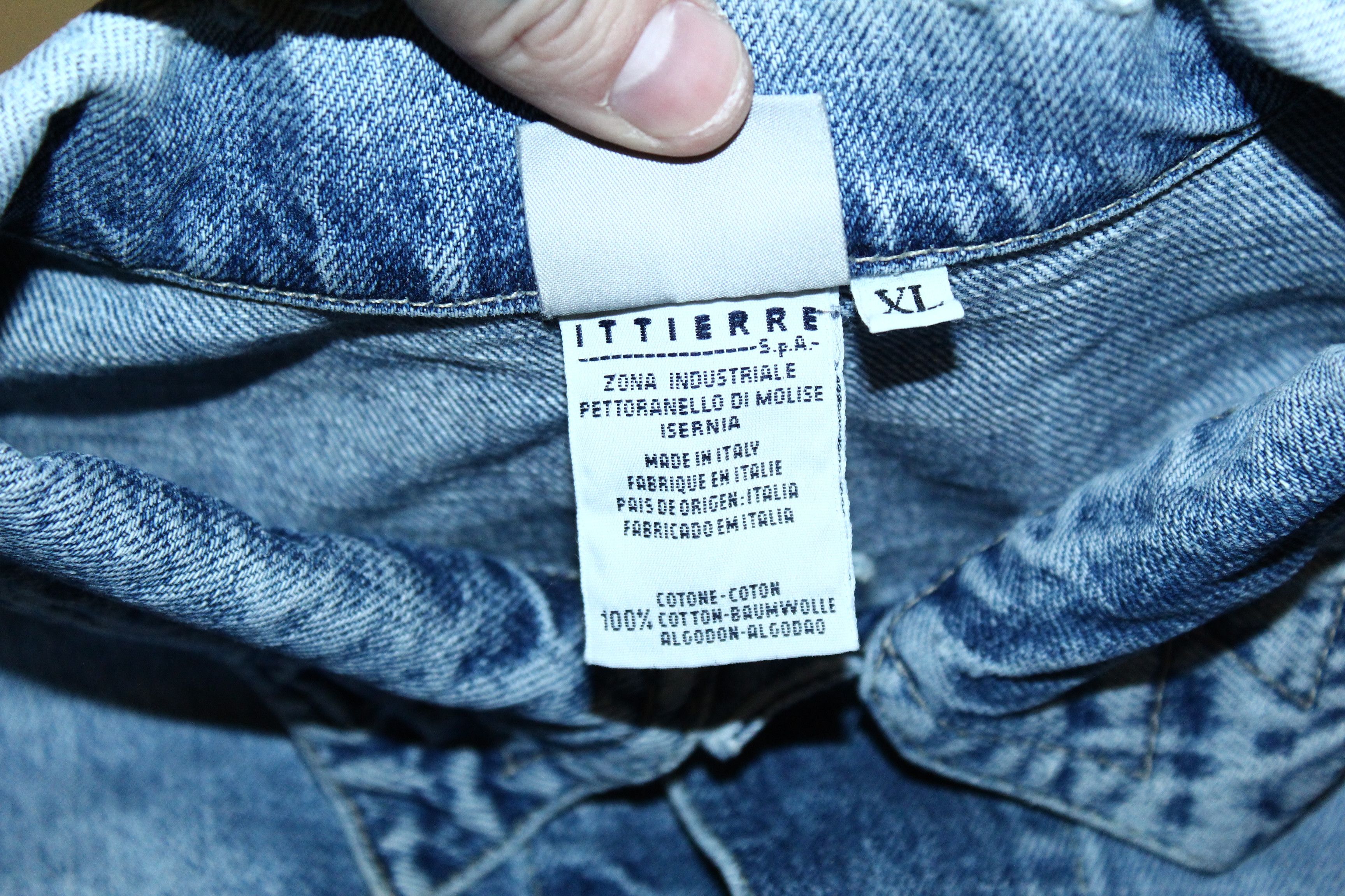 Versace Versace Jeans Couture Stonewash Distressed Denim Jacket Size US M / EU 48-50 / 2 - 7 Thumbnail