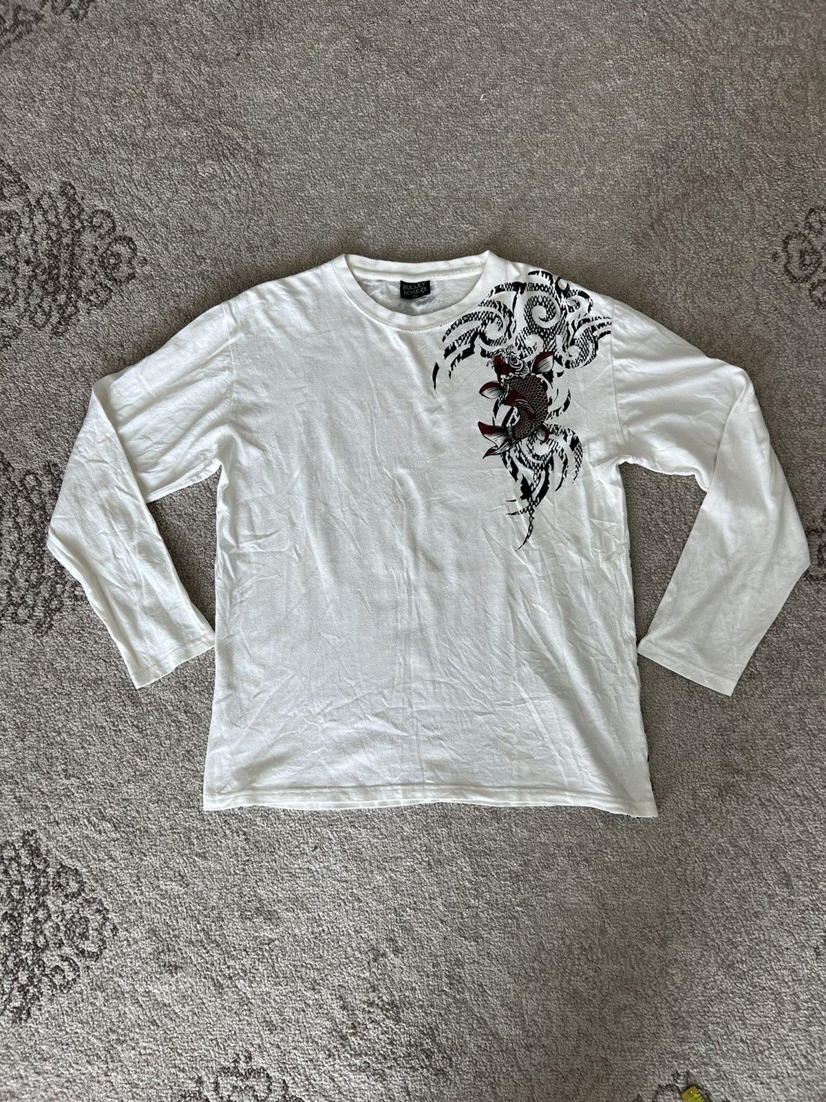 Japanese Brand Bullet noise koi fish big print Size US L / EU 52-54 / 3 - 3 Thumbnail