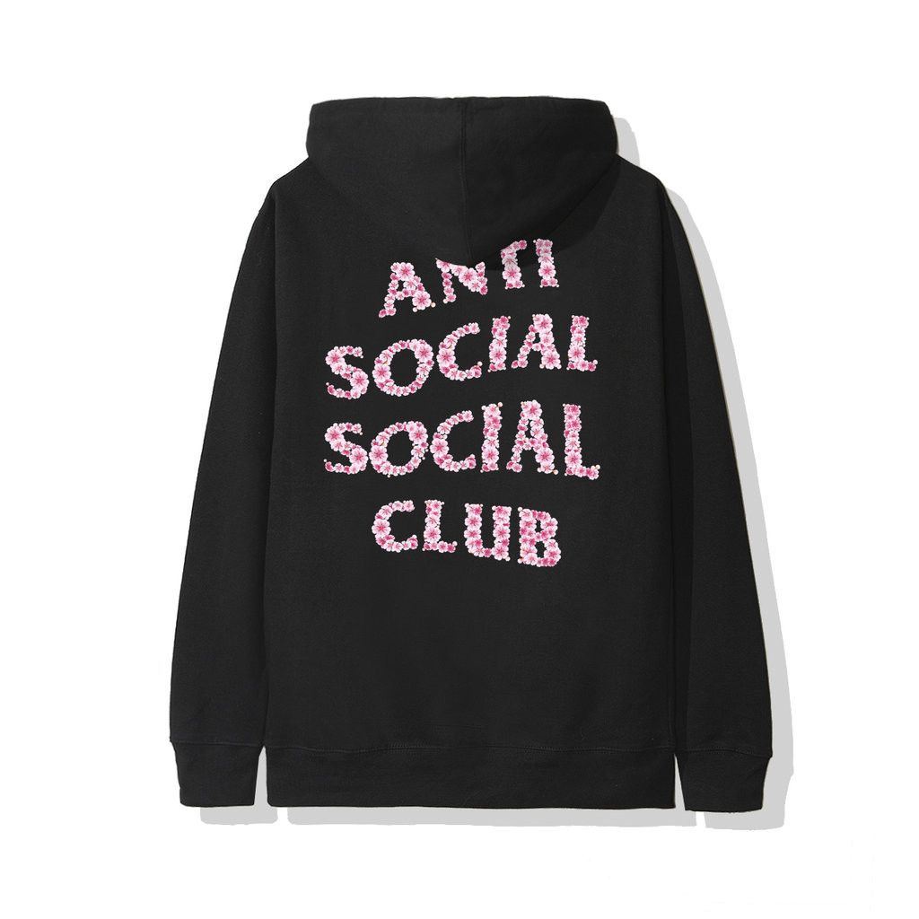 Anti Social Social Club Super Kawaii Black Hoodie ASSC DS