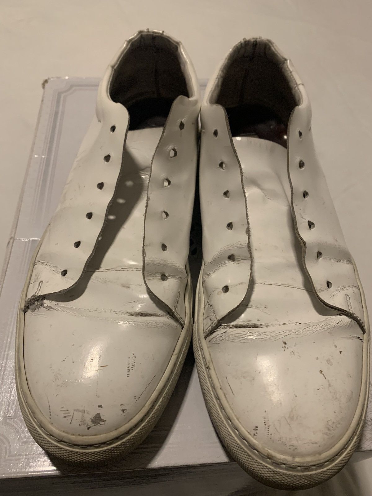 Acne Studios Acne Studio Adrian Leather Sneakers Size US 11 / EU 44 - 3 Thumbnail