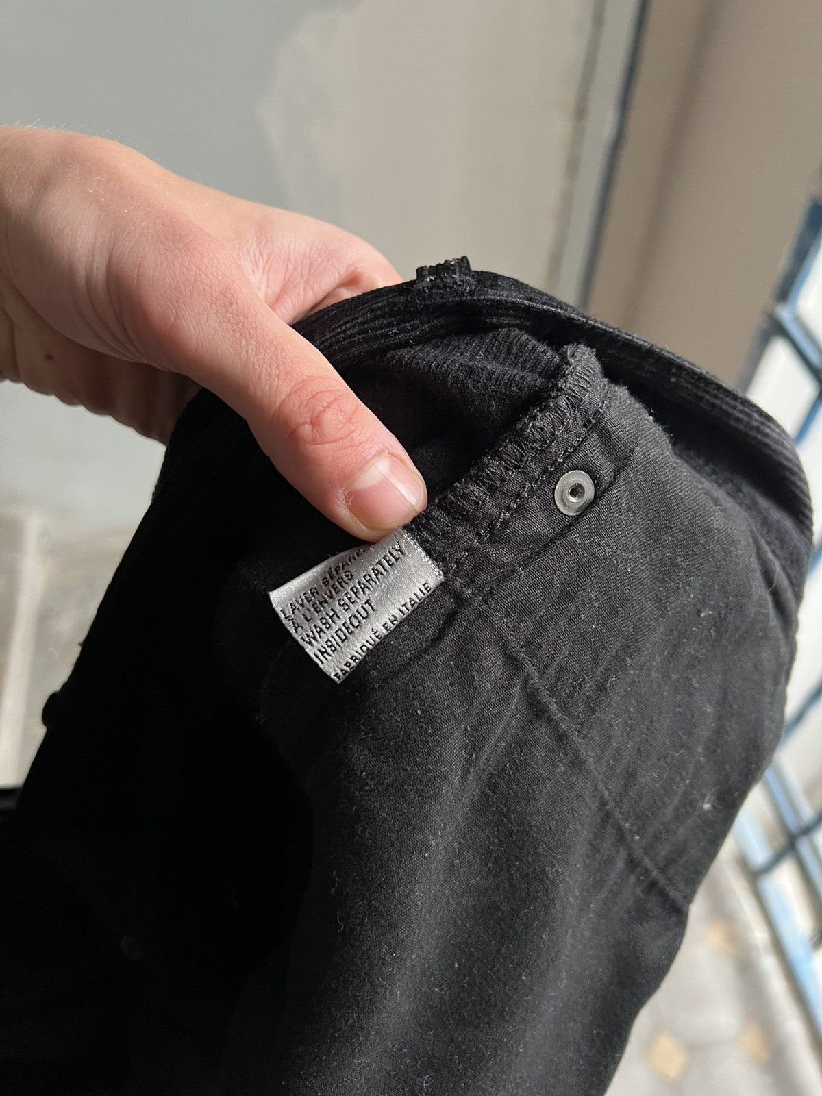 Dior × Hedi Slimane VELVET SLIM PANTS Size US 30 / EU 46 - 22 Thumbnail