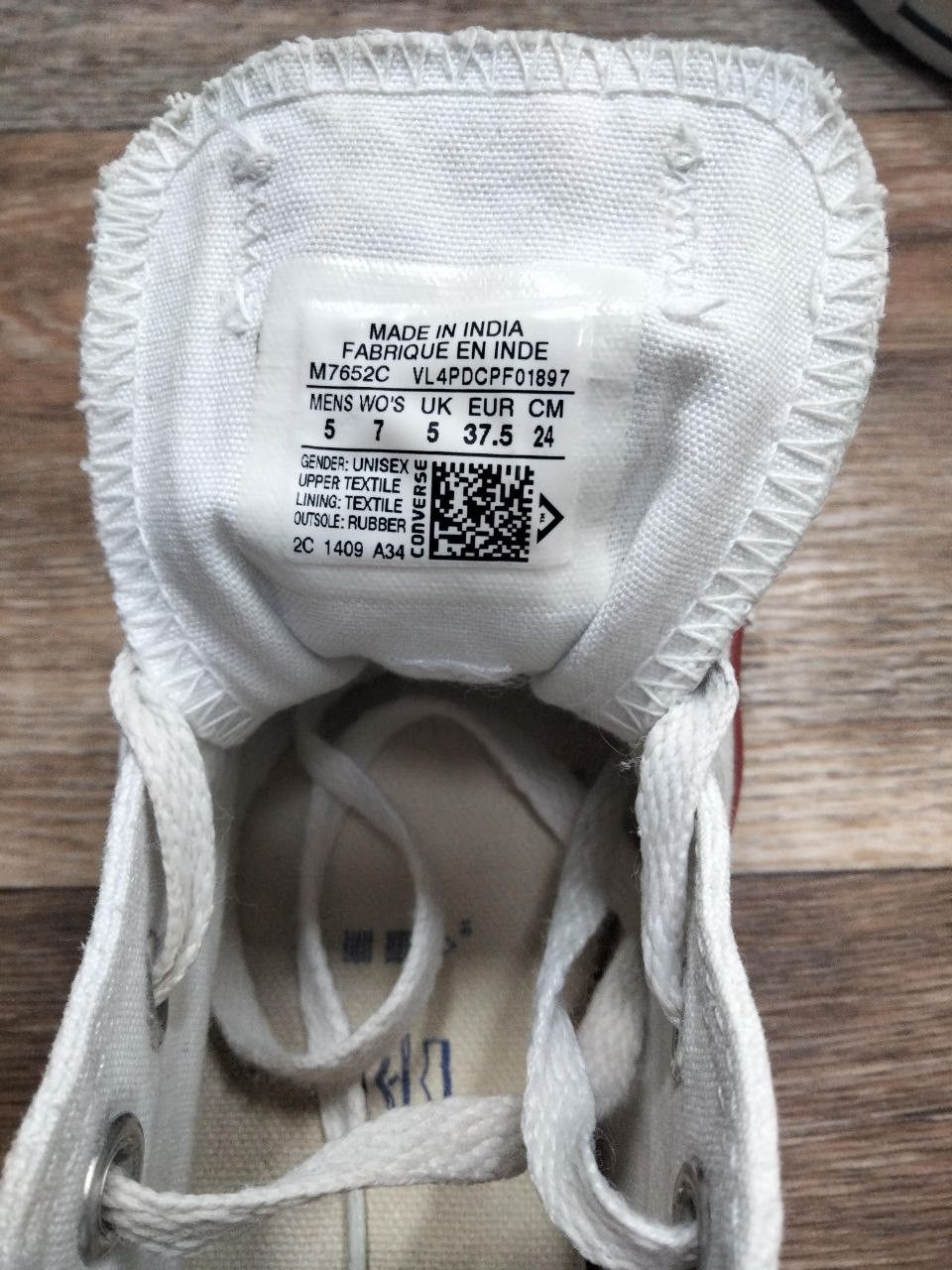 Converse Converse unisex all stars size 5/37.5/24cm no box Size US 5 / EU 37 - 5 Thumbnail
