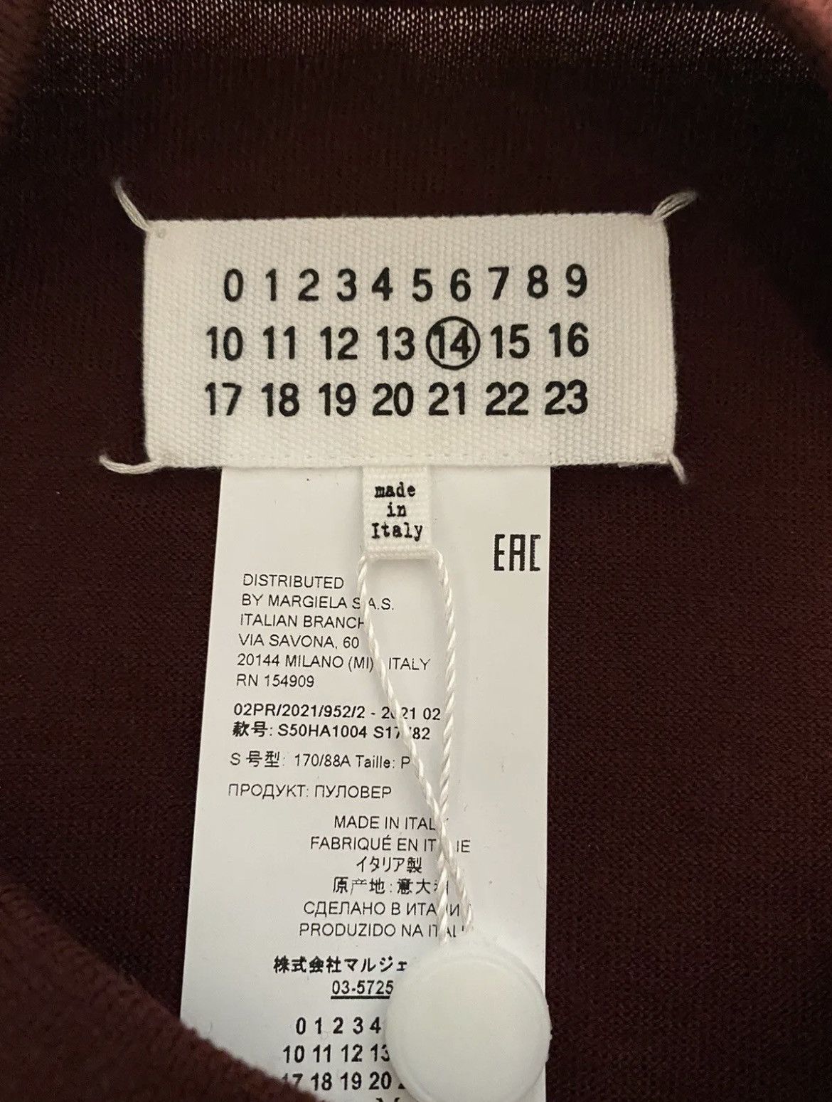 Maison Margiela Maison Margiela Work in Progress Wool Sweater Size US S / EU 44-46 / 1 - 5 Thumbnail