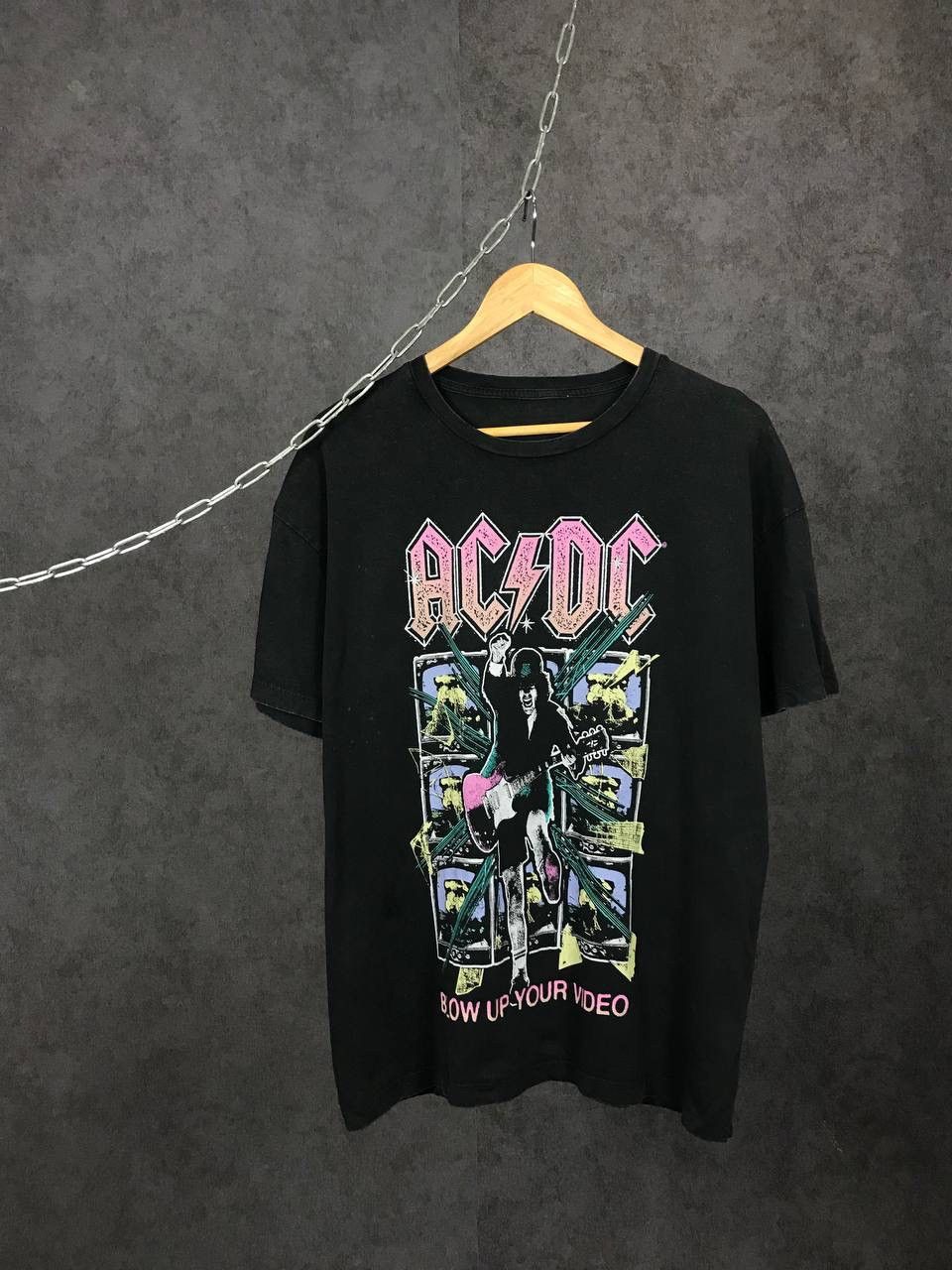 AC/DC × Band Tees AC/DC vintage rock band cult tour tee Size US L / EU 52-54 / 3 - 1 Thumbnail