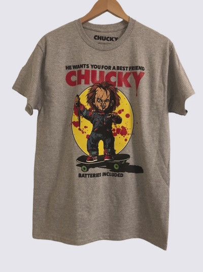 Bleach Goods Chucky Best Friend Graphic Tshirt Size US XL / EU 56 / 4 - 1 Thumbnail