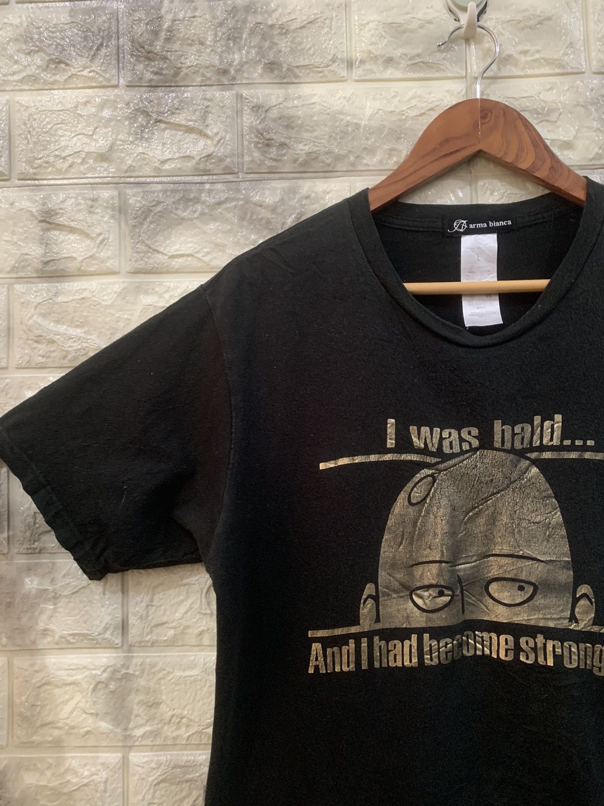 Vintage Vintage Arma Bianca black tees Size US L / EU 52-54 / 3 - 7 Thumbnail