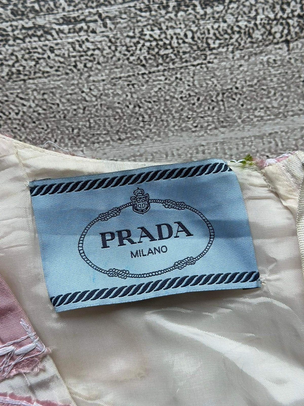 Prada SS16 Runway PRADA Appliquéd silk-faille dress Size XS / US 0-2 / IT 36-38 - 8 Thumbnail