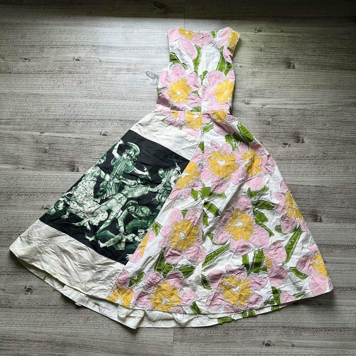 Prada SS16 Runway PRADA Appliquéd silk-faille dress Size XS / US 0-2 / IT 36-38 - 10 Thumbnail