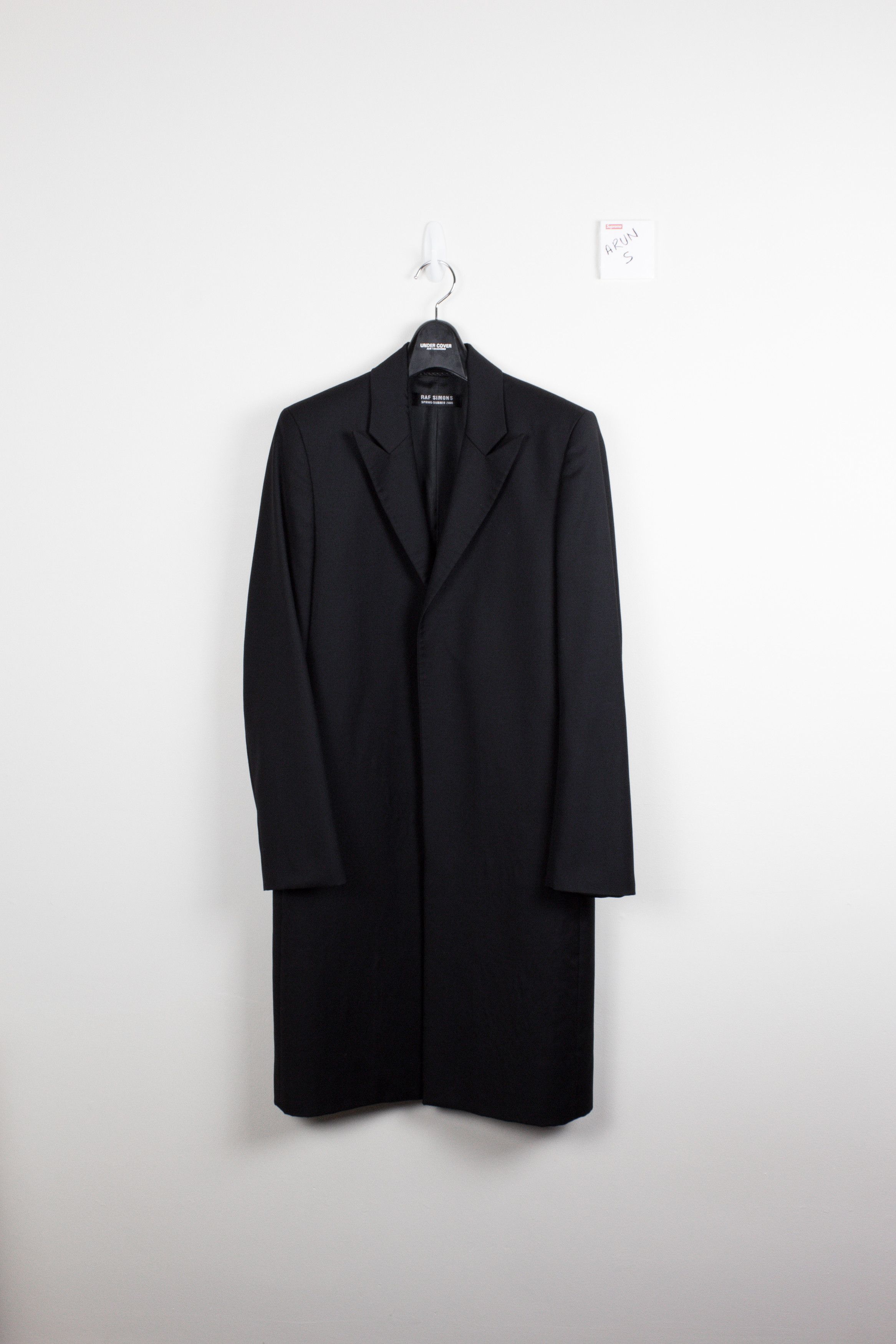 Raf Simons 00ss Summa Cum Laude Wool Overcoat | Grailed