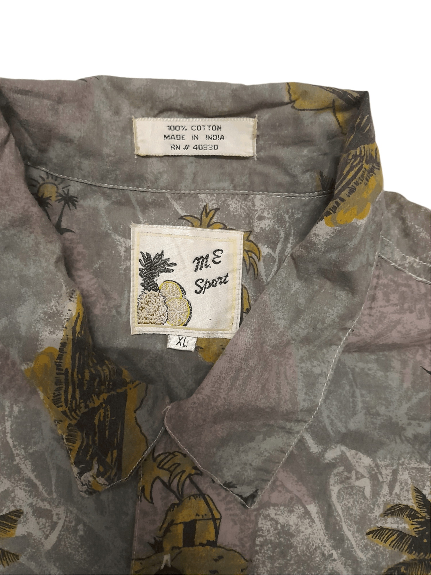 Other ME Sport Hawaii Button Down Shirt (D911) Size US XL / EU 56 / 4 - 3 Thumbnail